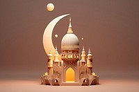 Moon architecture building outdoors. AI generated Image by rawpixel.