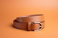 Belt leather buckle accessories. 