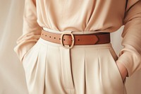 Belt fashion buckle adult. 