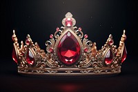 Crown jewelry diamond accessories. 