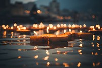 Festival candle diwali light. AI generated Image by rawpixel.