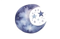 Night astronomy symbol moon. AI generated Image by rawpixel.