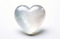 Jewelry shape heart white. AI generated Image by rawpixel.