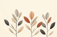 Pattern plant line leaf. AI generated Image by rawpixel.