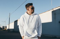 Sweatshirt outdoors fashion hoodie. AI generated Image by rawpixel.