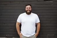 T-shirt portrait beard adult. 