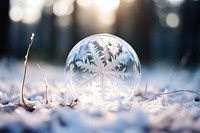 Nature snow christmas snowflake. AI generated Image by rawpixel.