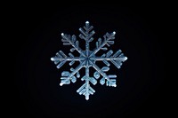 Snowflake nature celebration decoration. 