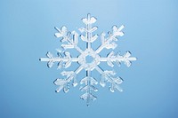 Snowflake nature celebration decoration. 