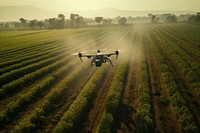 Agriculture helicopter aircraft outdoors. 