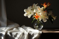 Flower plant table white. AI generated Image by rawpixel.