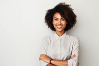 Portrait adult smile woman. 