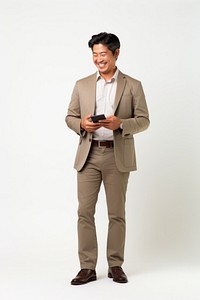 Standing blazer adult man. AI generated Image by rawpixel.
