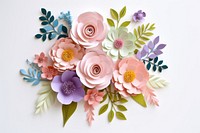 Flower pattern plant paper. AI generated Image by rawpixel.