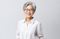 Glasses adult smile woman. 