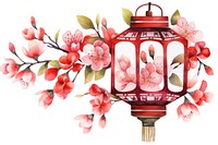 Lantern flower plant lamp. AI generated Image by rawpixel.