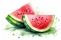 Watermelon summer fruit plant. AI generated Image by rawpixel.
