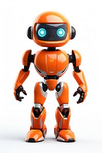 Robot cartoon human  