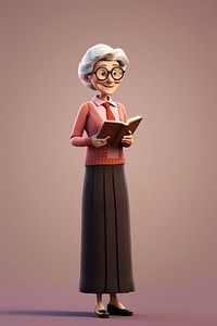 Publication cartoon female adult. AI generated Image by rawpixel.