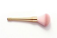 Brush cosmetics white background hygiene. 