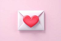 Letter love envelope circle. AI generated Image by rawpixel.