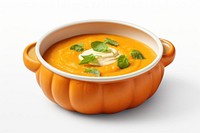 Pumpkin vegetable curry food. 