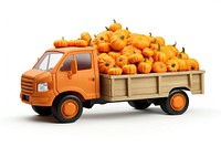 Pumpkin truck vegetable vehicle. AI generated Image by rawpixel.