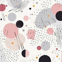 Confetti pattern abstract pink design