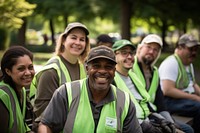 Volunteer portrait adult photo. 