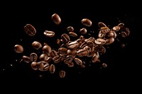Coffee coffee beans refreshment chocolate. AI generated Image by rawpixel.