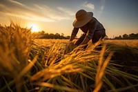 Harvest agriculture outdoors nature. 