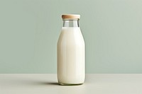 Milk bottle dairy drink. 