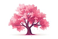 Blossom plant tree pink. AI generated Image by rawpixel.