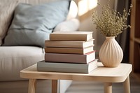 Book publication furniture table. 