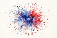 Fireworks art creativity splattered. AI generated Image by rawpixel.