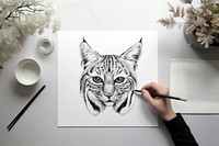 Sketching paper mockup psd