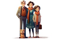 Family adult togetherness architecture. AI generated Image by rawpixel.