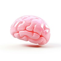 Brain pink confectionery accessories. AI generated Image by rawpixel.