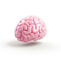 Brain pink confectionery outdoors. AI generated Image by rawpixel.