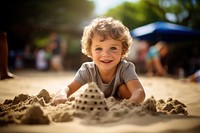 Sand outdoors beach relaxation. AI generated Image by rawpixel.