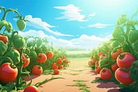 Plant field agriculture outdoors. AI generated Image by rawpixel.