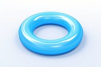 Swimming ring jewelry white background accessories. AI generated Image by rawpixel.