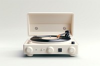 Electronics gramophone technology turntable. 