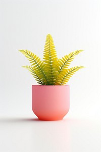 Plant leaf vase fern. AI generated Image by rawpixel.