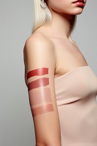 Lipstick adult red arm. AI generated Image by rawpixel.