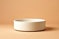 Porcelain pottery white bowl. 