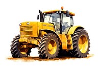 Tractor bulldozer vehicle transportation.