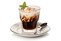 Vietnamese coffee dessert drink spoon. AI generated Image by rawpixel.
