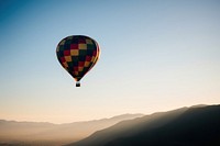 Balloon aircraft vehicle day. 