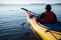 Kayak recreation kayaking vehicle. 